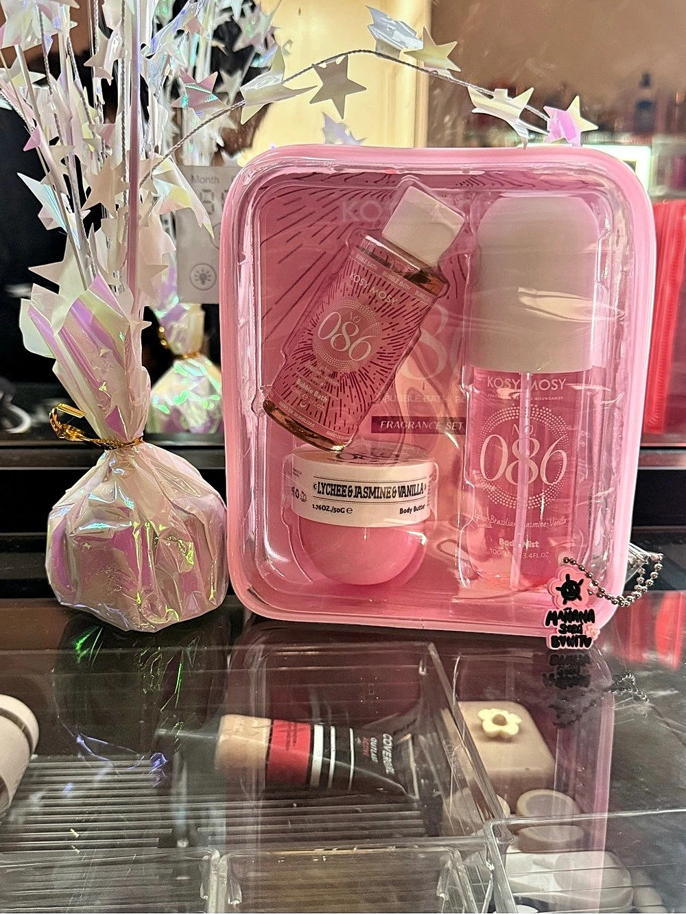 KOSY MOSY Moisture Mild Fragrance Softener Body Care Kit Body Care Gift Kit NWT